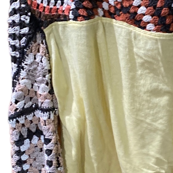 Free People Dawn Patrol Mixed Media Sweater - Picture 4 of 13